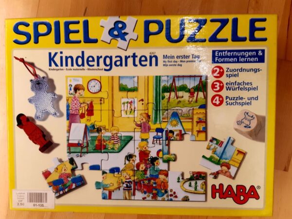 Kindergarten Spiel & Puzzle