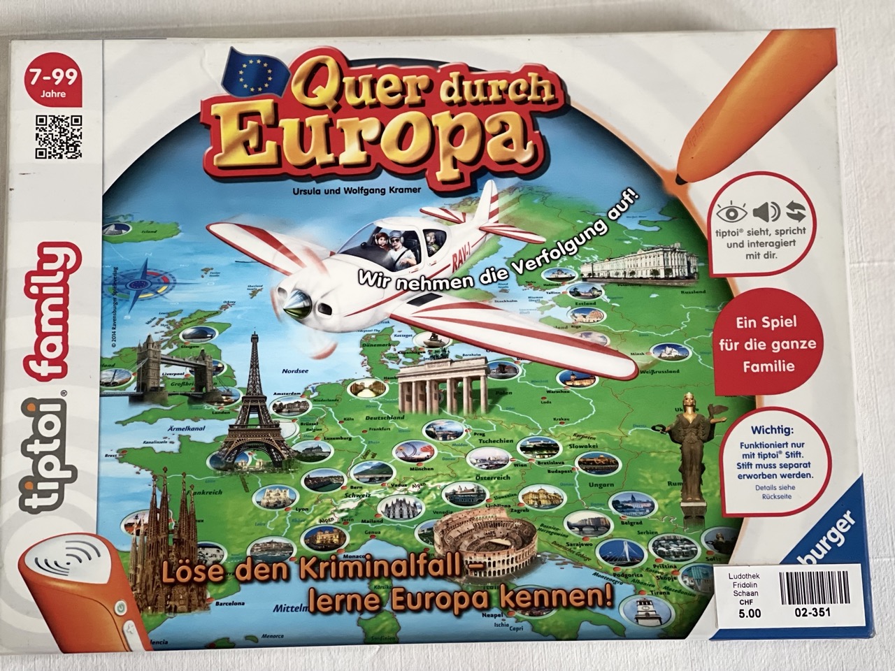tiptoi Quer durch Europa