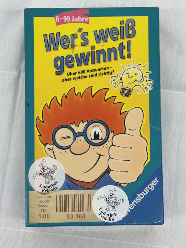 Wers weiss gewinnt!