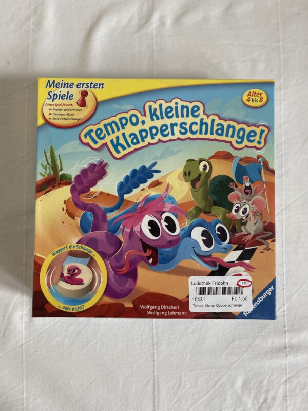 Tempo, kleine Klapperschlange