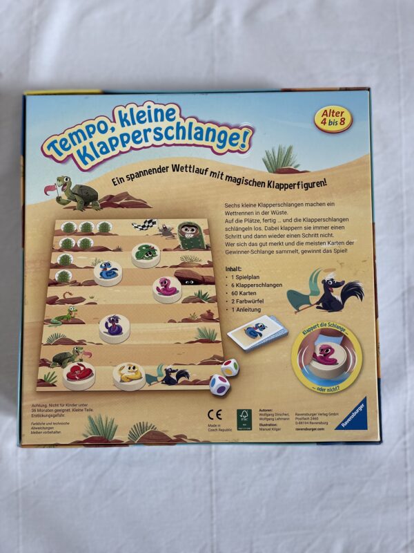 Tempo, kleine Klapperschlange – Bild 2