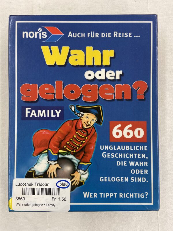 Wahr oder gelogen? Family