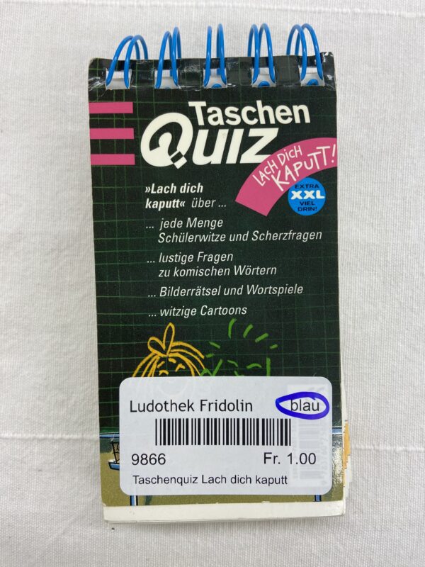 Taschenquiz Lach dich kaputt – Bild 2