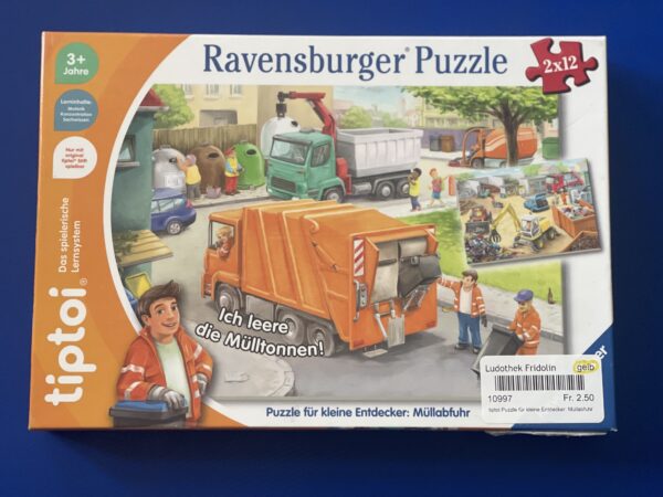 tiptoi Puzzle für kleine Entdecker: Müllabfuhr