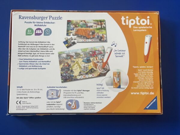 tiptoi Puzzle für kleine Entdecker: Müllabfuhr – Bild 2